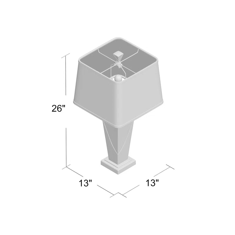 Disckinson Resin Table Lamp