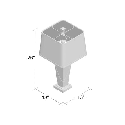 Disckinson Resin Table Lamp