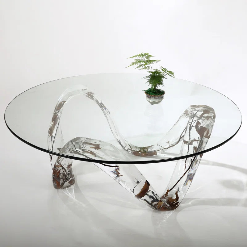 Glass Top Coffee Table