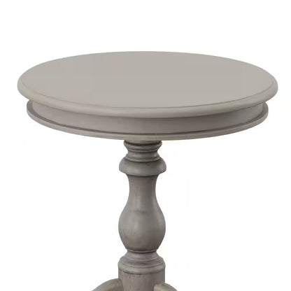 Gilda Weathered Gray Side Table