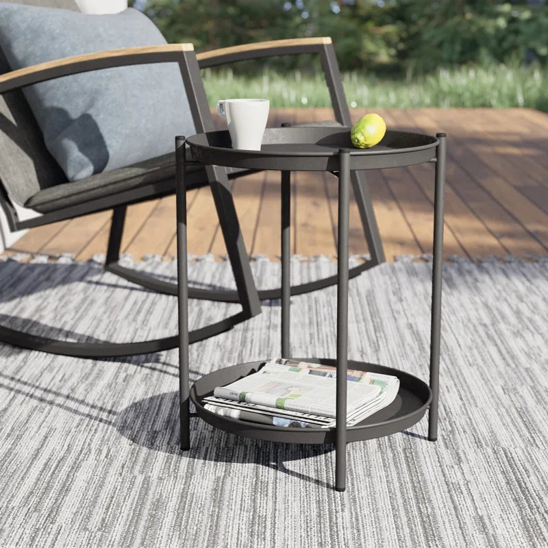 Caira Metal Side Table