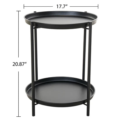 Caira Metal Side Table