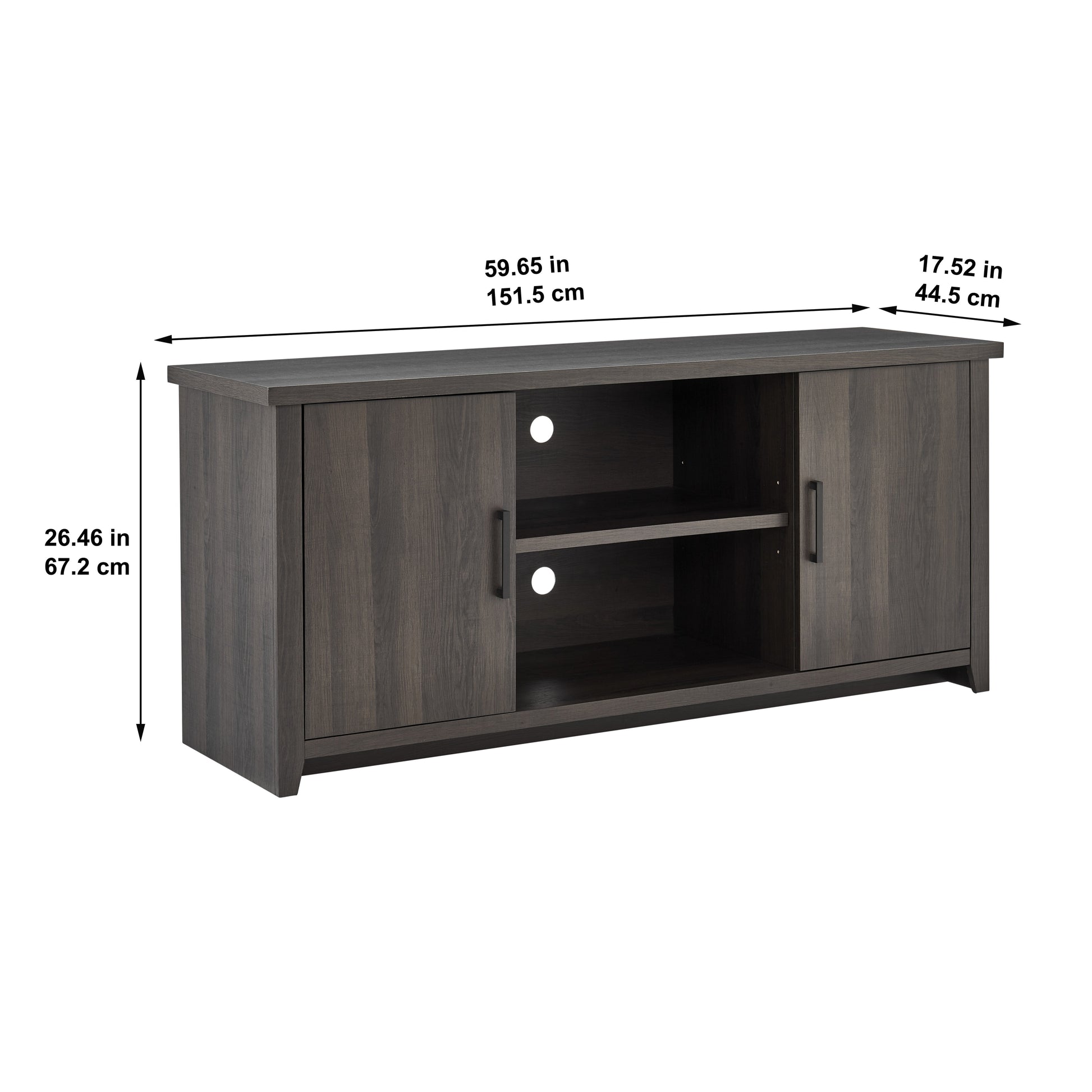 TV Stand for Tvs up to 65", Espresso