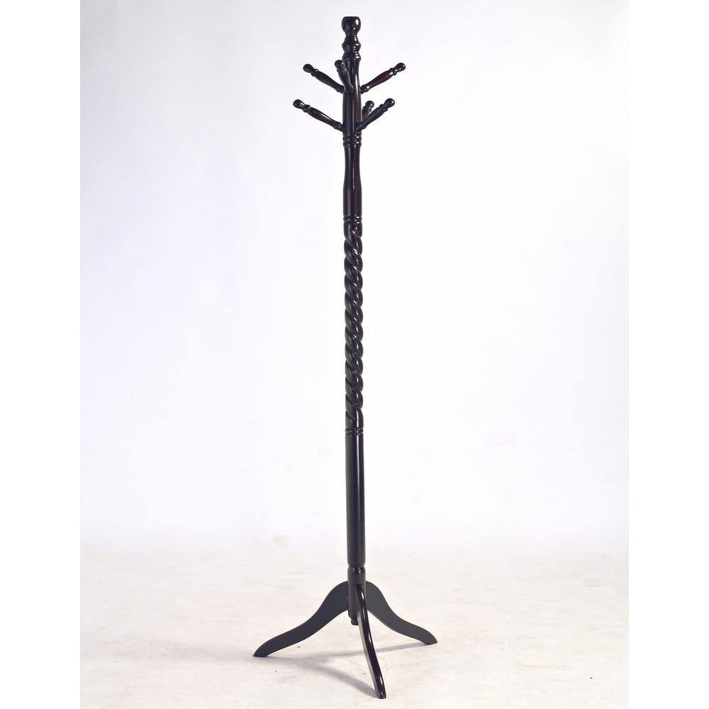 Rustic Branch Espresso Free Standing Coat Rack