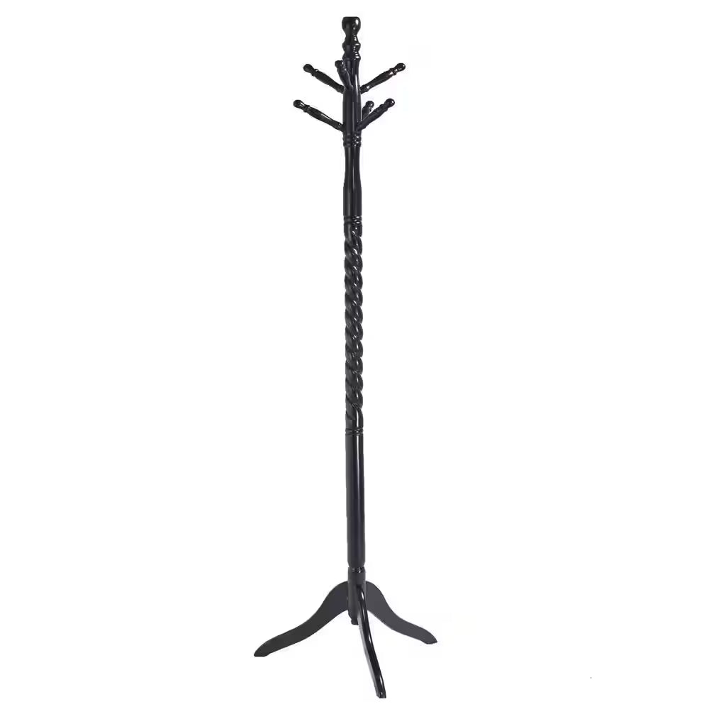 Rustic Branch Espresso Free Standing Coat Rack