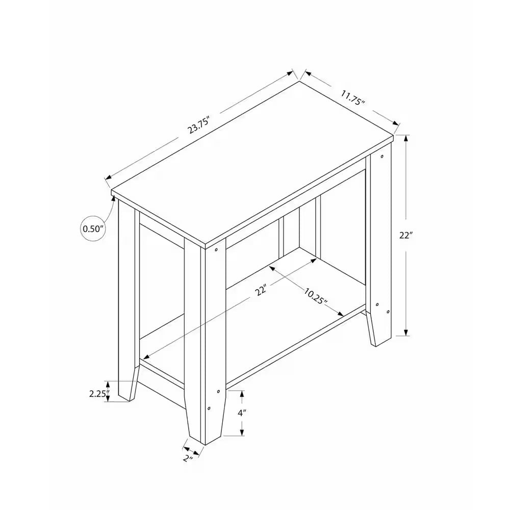 Cappuccino Side Table