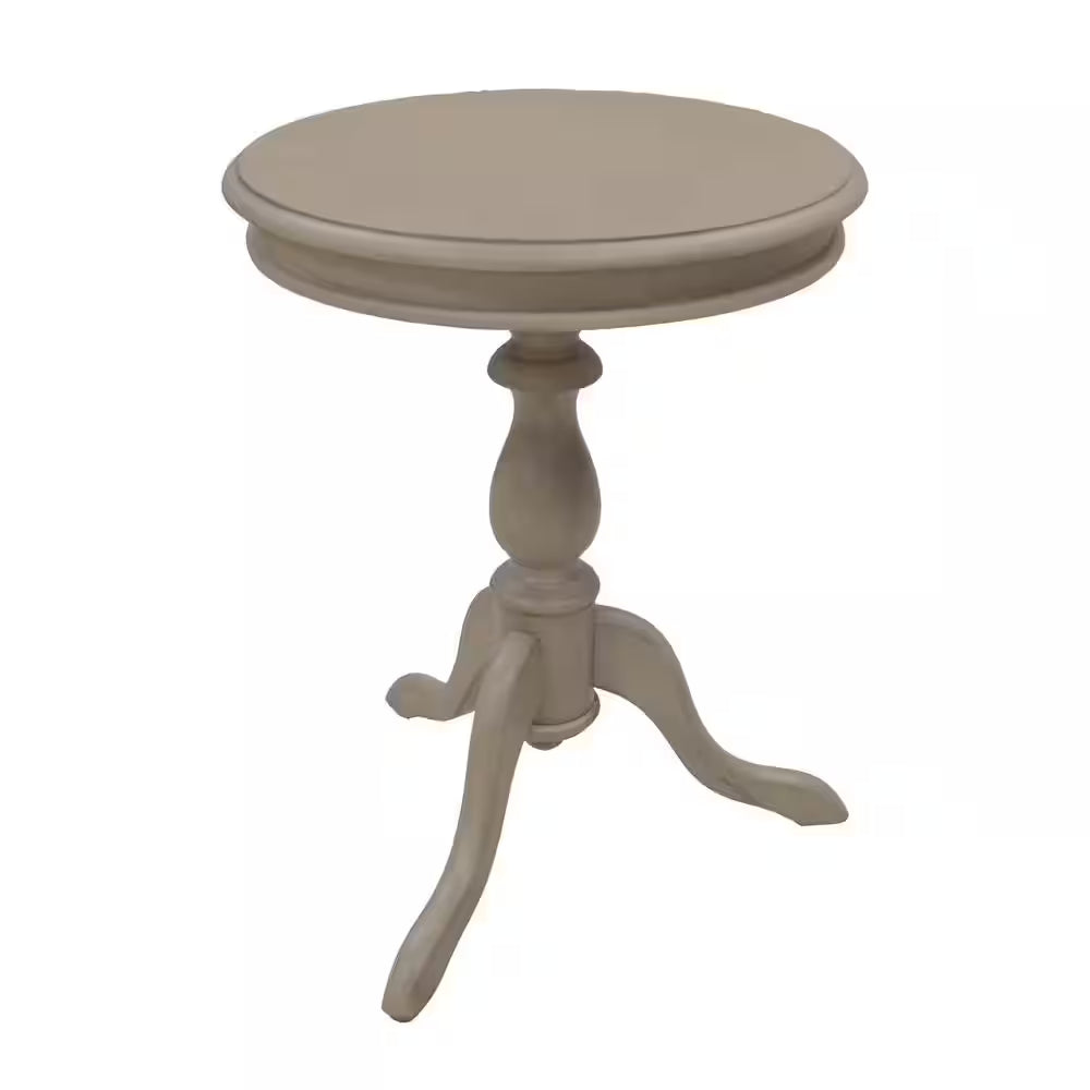 Gilda Weathered Gray Side Table