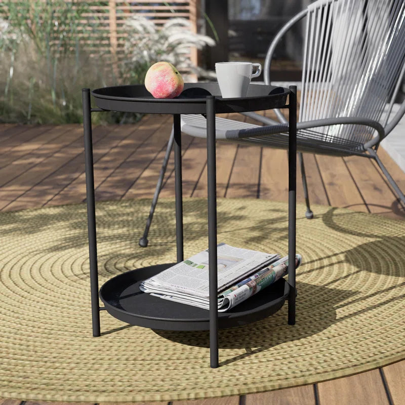 Caira Metal Side Table