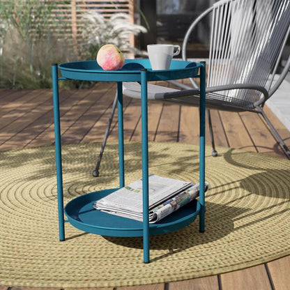 Caira Metal Side Table