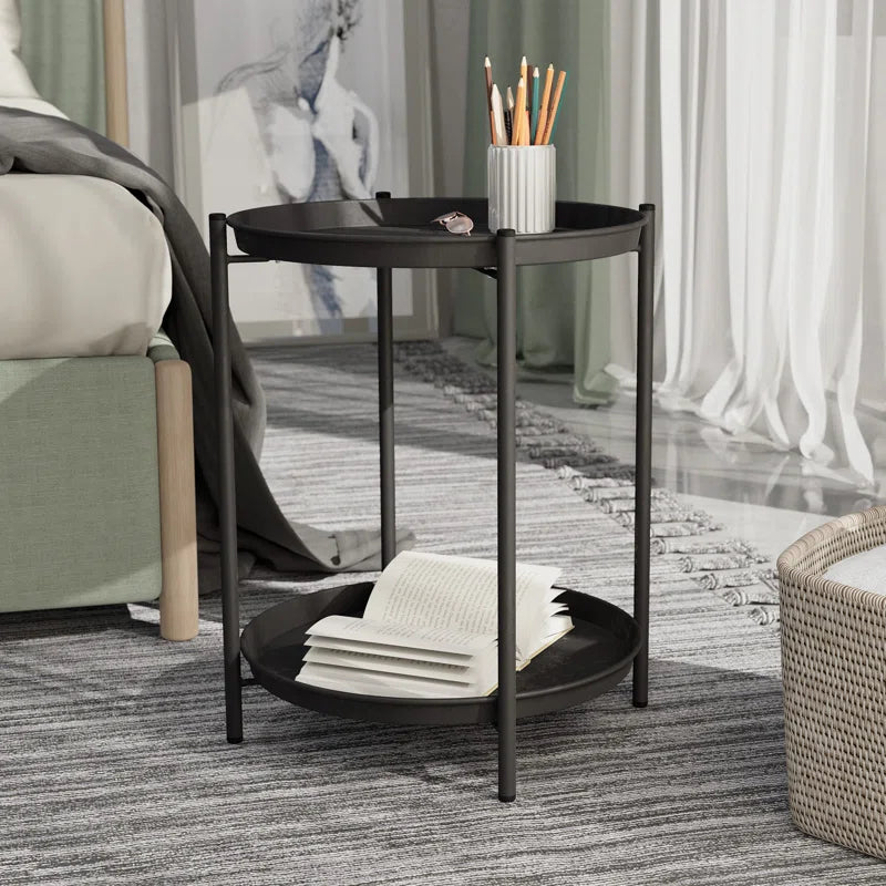 Caira Metal Side Table