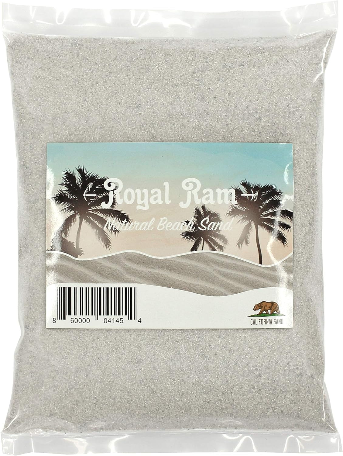 2 Pounds Natural California Sand - for Interior Decor, Vase Filler, Sand Crafts and More