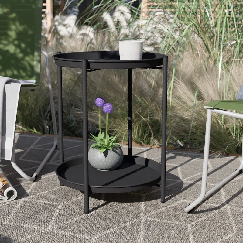 Caira Metal Side Table