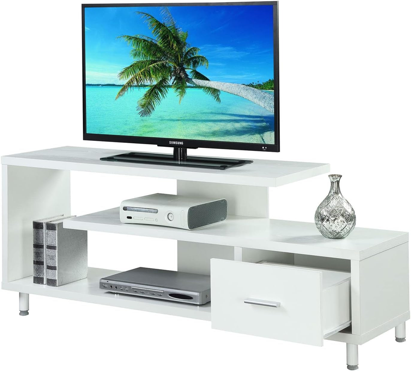 Seal II 60" TV Stand, White