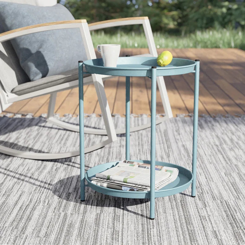 Caira Metal Side Table